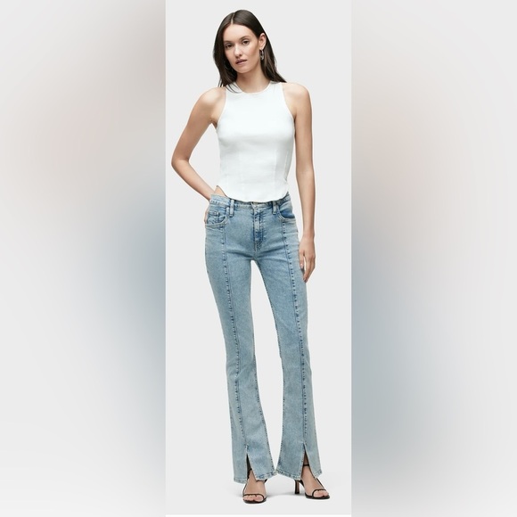 Hudson Jeans Denim - Hudson Barbara High Rose Baby bootcut Jean with slit hem. Women’s size 31 new